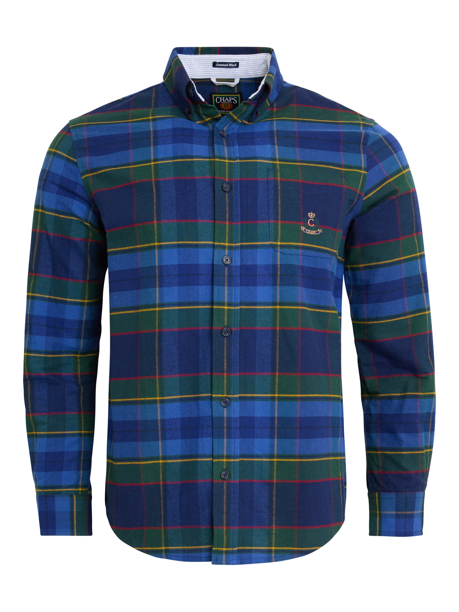 Chaps Men’s and Big Men’s Heritage Cotton Oxford Shirt, Sizes S–2XL
