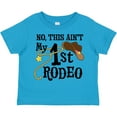 thumbnail image 3 of Inktastic No, This Ain't My 1st Rodeo Cowboy Hat and Lasso Boys or Girls Toddler T-Shirt, 3 of 5