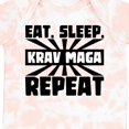 thumbnail image 4 of Inktastic Eat, Sleep, Krav Maga, Repeat Boys or Girls Baby Bodysuit, 4 of 5