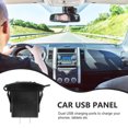 thumbnail image 3 of AURARMLET Panneau Usb de Voiture Protection contre les Courts-Circuits 1 Ensemble Noir, 3 of 8
