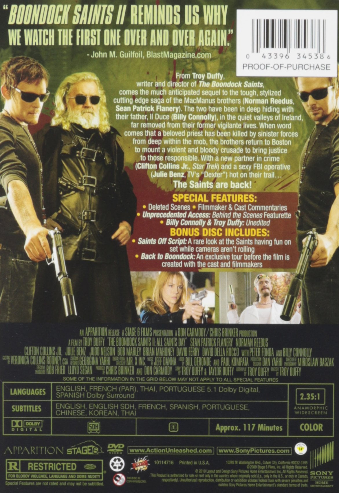 Watch The Boondock Saints The Boondock Saints II: All Saints Day