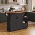GOCAPTAIN Kitchen Island Cart Rolling Kitchen Cart – 48