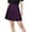 Purple, variant on Taqqpue Women Pleated Skirt A-Line Short Mini Basic Skirt School Uniform Cheerleader Skirts Skater Skirt Solid Midi High Waisted Skirt