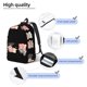 thumbnail image 3 of Balery Baker Gnome Mochila Clásica Impresa Básica para Viaje, Mochila Escolar Resistente al Agua, Mochila de Lona con Correas Ajustables-Medium, 3 of 5