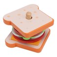 thumbnail image 1 of Fast Food Cooking Play Set Wooden Pretend Play Toy Cultivate Imagination Composite Wood Improve Coordination Skill Cute Shape Educational For Home ANGGREK Juguetes, 1 of 8