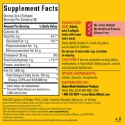 Nature Made Fish Oil Omega 3 Supplements, 1200mg Softgels, Omega 3 Fish Oil for Healthy Heart Support, 100 Softgels, 50 Day Supply