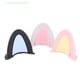 thumbnail image 3 of LovelydahliaBI 2pc Casco De Motocicleta Orejas De Gato Lindo Estilo De Decoración Accesorio Universal Nice, 3 of 4