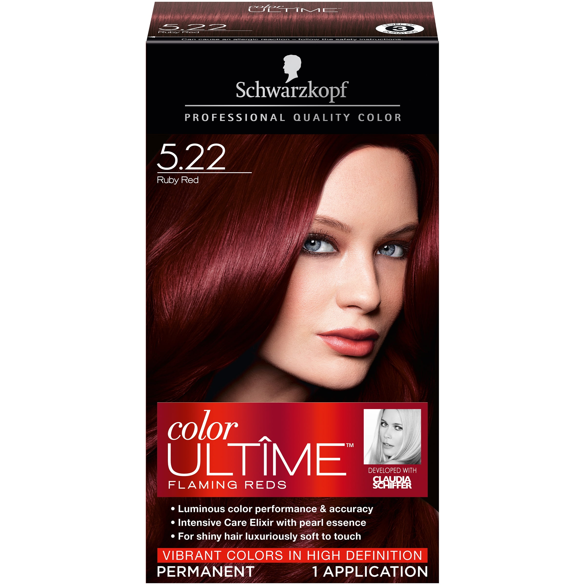 Schwarzkopf Color Ultime Hair Color Cream 42 Mahogany Red