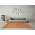 thumbnail image 3 of Ahgly Company Indoor Square Abstract Brown Contemporary Area Rugs, 8' Square, 3 of 4