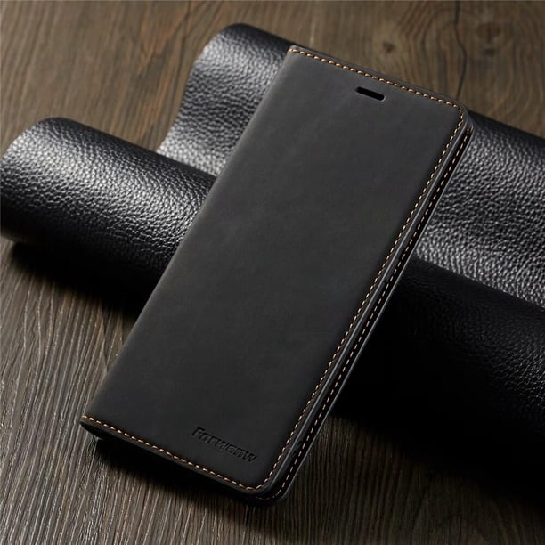 Funda de cuero para Xiaomi Poco X4 X3 NFC M4 M3 F3 10T Pro, funda con tapa tipo billetera, Redmi Note 11 11S 10S 10 9 9s 9A 9C 8 7 12T 11T Thin Tan Jianjun unisex