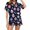 Hot Pink, variant on HNMKIU Ladies Easter Pajamas Set Fashion Casual 3D Digital Print Short Pajamas Pantsuit Spring Pajamas For Women Cute Holiday Sleepwear Plus Size Pajamas Grey,XXL
