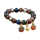 thumbnail image 1 of Pulsera de vidrio de colores, pulsera de animales de oro para tragar cinabrio, cuentas de Buda para hombres y mujeres, 1 of 5