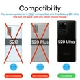 thumbnail image 4 of amFilm Samsung Galaxy S20 Ultra Back Camera Lens Tempered Glass Screen Protector (3 Pack), 4 of 5