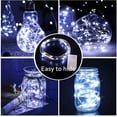 thumbnail image 4 of 12Pcs 20 LED 2m LED MICRO Copper Wire String Fairy Lights Xmas Decor Waterproof, 4 of 6