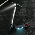 thumbnail image 2 of BIIST Trottinette Électrique pour Enfants 6.5 Pouces Argentée, avec Lumières LED avant et Lumières Brillantes Multicolores sur Tapis; Trottinette pour Enfants avec Moteur 150W, Trottinette Électrique Légère pour Enfants, 2 of 9