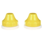 Kiinde Foodii Reusable Snack Spout Attachments for Homemade Puree Squeeze Pouches, 2-Pack