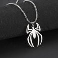 thumbnail image 3 of HAHDAXIA Stainless Steel Superhero Superman Pendant Necklace, 3 of 7