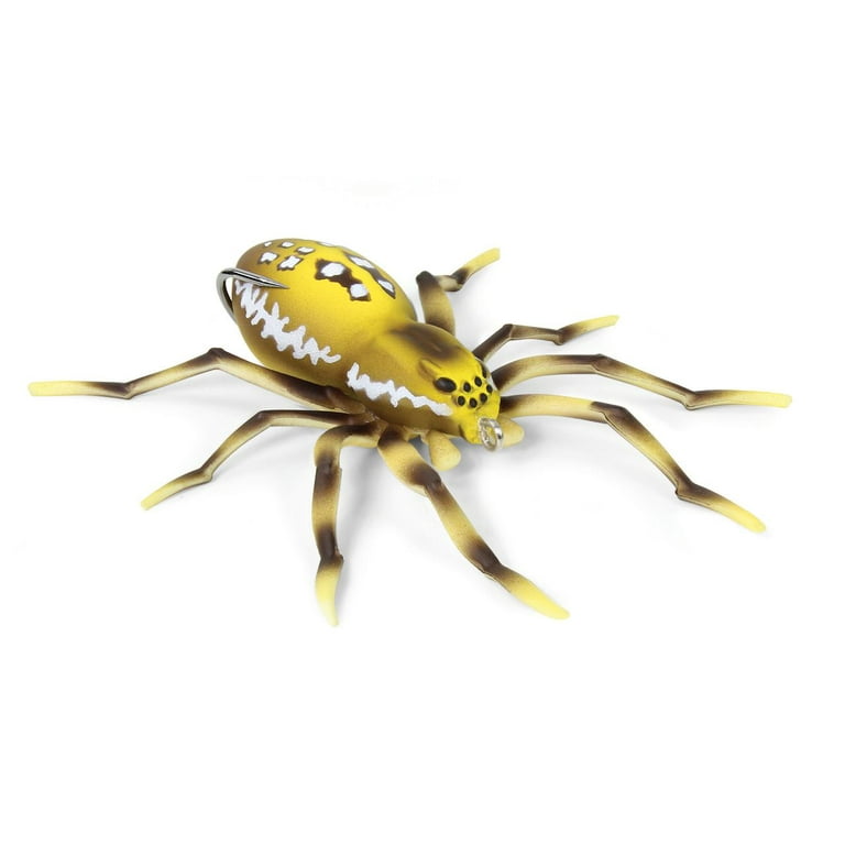 Lunkerhunt Phantom Spider - Six Spot,2in, 1/4oz, Soft  Baits,Topwater,Fishing Lures