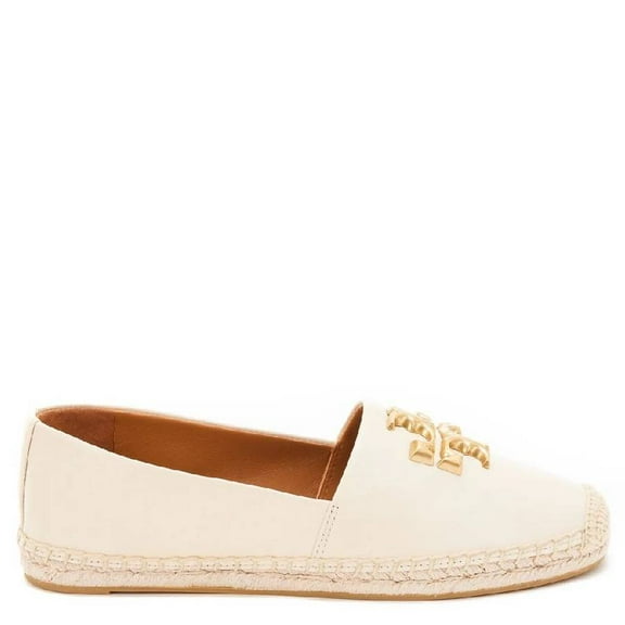 Tory Burch Eleanor Espadrilles Leather Flats, Size 10