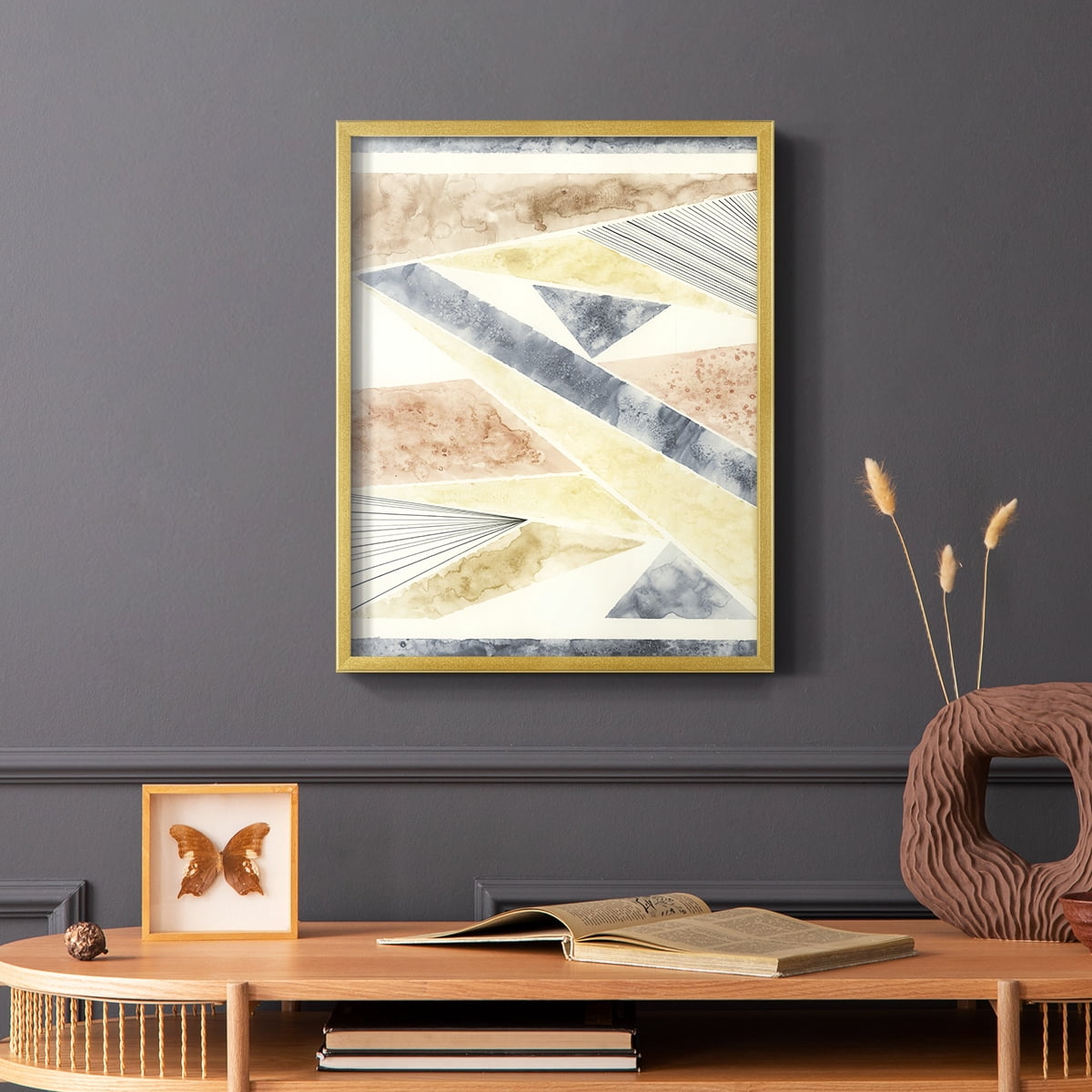 Untitled in Paper Solid Wood 16 x 20 Framed Print