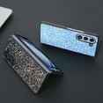thumbnail image 6 of Case for Samsung Galaxy Z Fold 3 5G, Galaxy Z Fold 3 5G Case for Women Girls Glitter Sprakle Bling Anti-Slip Shockproof Protection Fold Cover Case for Samsung Galaxy Z Fold 3 5G, Blue, 6 of 13