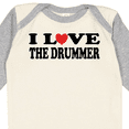 thumbnail image 4 of Inktastic I Love the Drummer Boys or Girls Long Sleeve Baby Bodysuit, 4 of 5