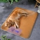 thumbnail image 4 of Greeniant Mascotas frescas y cómodas con estera refrescante, cama para cachorros, colchoneta fresca para gatos, colchón para caseta para perros Perchas para gatos marrón METRO, 4 of 6