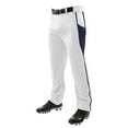 thumbnail image 2 of Champro Youth Triple Crown Baseball Pant White Navy Small, 2 of 4