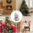 thumbnail image 5 of Farmhouse Christmas Tree Ornaments, Xmas Snowman Decorations Holiday Ornament, Personalized Christmas Decorations(1PCS), 5 of 5