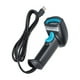thumbnail image 4 of Escáner de código de barras portátil Lectura de 360 ° Lector USB de código QR inalámbrico a prueba de polvo a prueba de agua (negro azul), 4 of 8