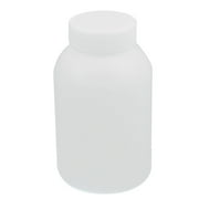 500mL White Plastic Chemistry Lab Screwcap Liquid Storage Bottle