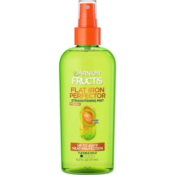 Garnier Fructis Flat Iron Perfector Straightening Mist Hair Sprays Argan Oil All Hair Types 6 fl oz