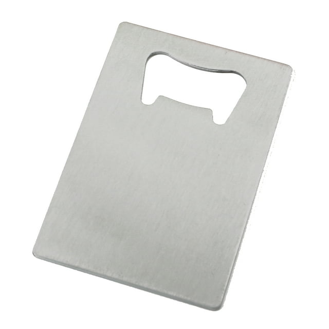 200 Perfectly Plain Collection - Credit Card stainless steel bottle opener