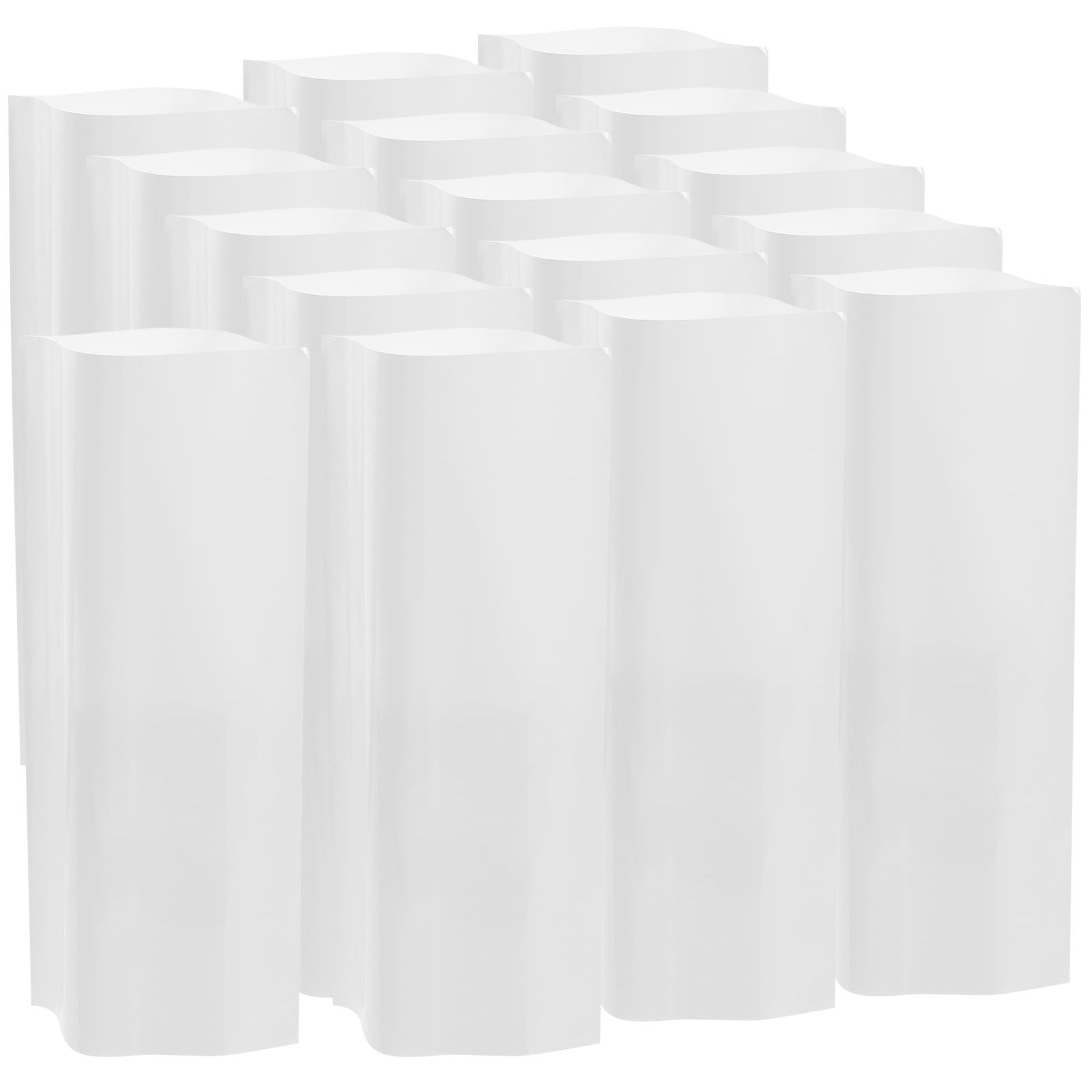 50pcs Sublimation Shrink Films Heat Transfer Shrink Wrap Sleeves for