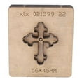 thumbnail image 1 of Leather Punching Die, Labor Saving Cross Cutting Die High Density  For DIY Gift Handcrafts, 1 of 8
