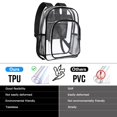 thumbnail image 4 of Mochila transparente resistente HEEYA para S, 4 of 5