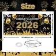 thumbnail image 2 of Mocsicka Graduation Garage Door Banner Extra Large Class of 2026 Backdrop Congrats Grad Garage Door Cover Party Decorations Photo Booth Props, 2 of 8