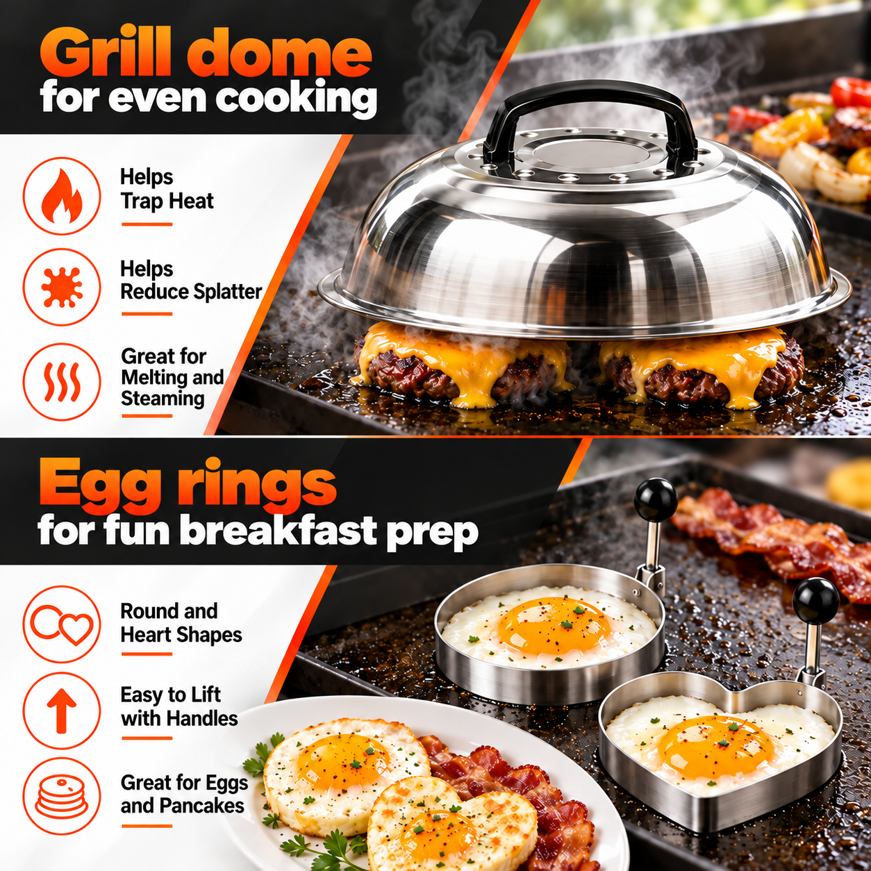KOYMISKU 40-Piece Flat Top Griddle Accessories Kit with Carry Bag photo 6