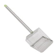 thumbnail image 1 of Stainless Steel Chicken Poop Scooper Long Handle Slat Litter Sifting Shovel for Pet Cleaning, 1 of 7