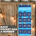 thumbnail image 3 of Minkissy Convenient Phone Holder Numbered Design Classroom Organizer 1 Set, 3 of 5