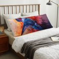 thumbnail image 4 of Zufioo Vibrant Hummingbird Watercolor Art Print 20x54 Inch Long Body Pillowcase, without Pillow Core, Pillow Case with Hidden Zipper, Ideal Gift for Home Furnishings, 4 of 7