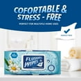 thumbnail image 3 of MED PRIDE XL Flushable Wipes for Adults Unscented 600 Pack Extra Large Aloe Vera & Chamomile Plant-Based Toilet Wipes Flushable Travel Wipes for Sensitive Skin, 3 of 6