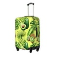 thumbnail image 2 of Xecao Kiwi and Avocado print Elastic Luggage Cover, with double-sided print , is perfect for travel, business, and daily use, 2 of 9