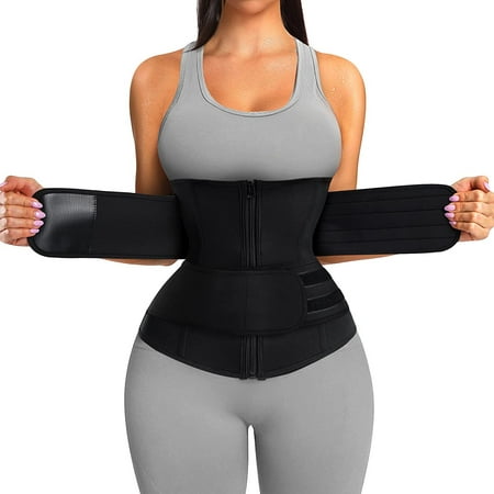 

Lilvigor Workout Waist Trainer Corset for Women Neoprene Sauna Sweat Waist Trimmer Cincher Slimming Body Shaper Belt Girdle