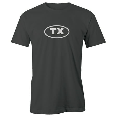 Grab A Smile TX (Texas) Oval Bumper Sticker Adult 100% Cotton