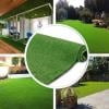 Premium Artificial Turf Roll, Fake Grass Rug for Garden Landscape Balcony Patio Backyard Decoration, Realistic Synthetic Lawn Mat for Indoor & Outdoor Use, Easy Installation