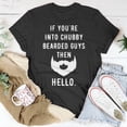thumbnail image 5 of Chubby Bearded Guys Unisex TShirt, 5 of 6
