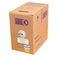 thumbnail image 4 of GRANDMAX CAT5e 350MHz Shielded Solid Ethernet PVC Bulk Cable, 1000ft, Wire STP Pull Box, CMR Rated, 100% Copper, 4 Pair, 24 AWG/ 1000FT/ Blue, 4 of 4
