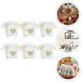 thumbnail image 2 of Miangastore 12Pcs Festival Drawstring Storage Bags Linen Snack Candy Bags Gift Pouches, 2 of 9