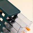 thumbnail image 3 of Transparent Desktop Organizer Boxes Storage Drawers Plastic Container Multilayer Desk Stationery Or, 3 of 4